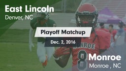 Matchup: East Lincoln vs. Monroe  2016