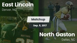 Matchup: East Lincoln vs. North Gaston  2017