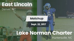 Matchup: East Lincoln vs. Lake Norman Charter  2017