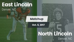 Matchup: East Lincoln vs. North Lincoln  2017