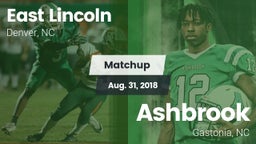 Matchup: East Lincoln vs. Ashbrook  2018