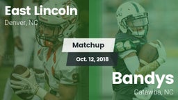 Matchup: East Lincoln vs. Bandys  2018