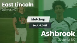 Matchup: East Lincoln vs. Ashbrook  2019