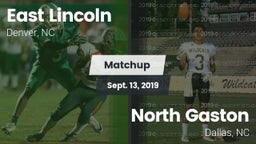 Matchup: East Lincoln vs. North Gaston  2019