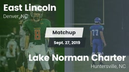 Matchup: East Lincoln vs. Lake Norman Charter  2019