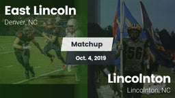 Matchup: East Lincoln vs. Lincolnton  2019
