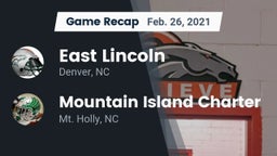 Recap: East Lincoln  vs. Mountain Island Charter  2021