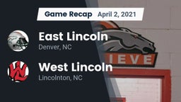 Recap: East Lincoln  vs. West Lincoln  2021