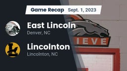 Recap: East Lincoln  vs. Lincolnton  2023