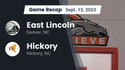 Recap: East Lincoln  vs. Hickory  2023