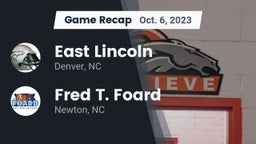 Recap: East Lincoln  vs. Fred T. Foard  2023