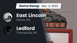Recap: East Lincoln  vs. Ledford  2023