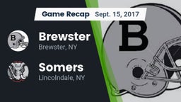 Recap: Brewster  vs. Somers  2017