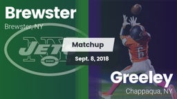 Matchup: Brewster vs. Greeley  2018