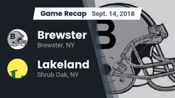 Recap: Brewster  vs. Lakeland  2018