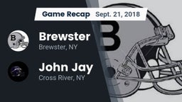 Recap: Brewster  vs. John Jay  2018