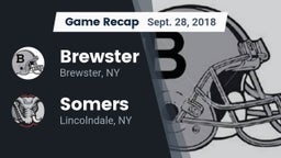 Recap: Brewster  vs. Somers  2018