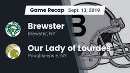 Recap: Brewster  vs. Our Lady of Lourdes  2019