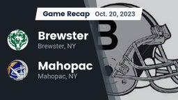 Recap: Brewster  vs. Mahopac  2023