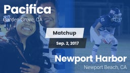 Matchup: Pacifica vs. Newport Harbor  2017