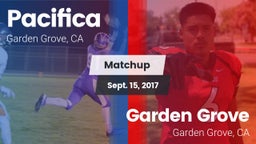Matchup: Pacifica vs. Garden Grove  2017