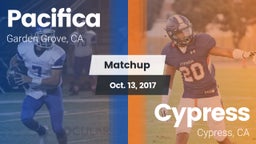 Matchup: Pacifica vs. Cypress  2017