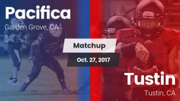 Matchup: Pacifica vs. Tustin  2017
