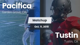 Matchup: Pacifica vs. Tustin  2018