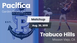 Matchup: Pacifica vs. Trabuco Hills  2019