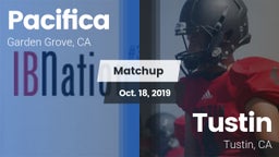 Matchup: Pacifica vs. Tustin  2019