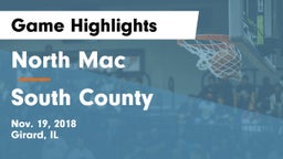 North Mac  vs South County Game Highlights - Nov. 19, 2018