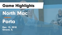 North Mac  vs Porta Game Highlights - Dec. 15, 2018