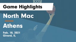 North Mac  vs Athens  Game Highlights - Feb. 18, 2021