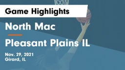 North Mac  vs Pleasant Plains IL Game Highlights - Nov. 29, 2021