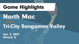 North Mac  vs Tri-City Sangamon Valley Game Highlights - Jan. 3, 2022