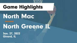 North Mac  vs North Greene  IL Game Highlights - Jan. 27, 2022