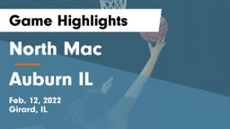 North Mac  vs Auburn  IL Game Highlights - Feb. 12, 2022