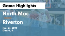 North Mac  vs Riverton  Game Highlights - Jan. 24, 2023