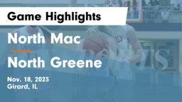 North Mac  vs North Greene Game Highlights - Nov. 18, 2023