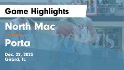 North Mac  vs Porta  Game Highlights - Dec. 22, 2023