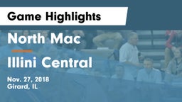 North Mac  vs Illini Central Game Highlights - Nov. 27, 2018