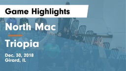 North Mac  vs Triopia  Game Highlights - Dec. 30, 2018