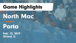 North Mac  vs Porta Game Highlights - Feb. 12, 2019