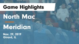 North Mac  vs Meridian  Game Highlights - Nov. 29, 2019