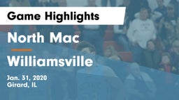 North Mac  vs Williamsville  Game Highlights - Jan. 31, 2020