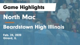 North Mac  vs Beardstown High Illinois Game Highlights - Feb. 24, 2020