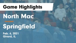 North Mac  vs Springfield  Game Highlights - Feb. 6, 2021