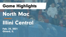 North Mac  vs Illini Central Game Highlights - Feb. 24, 2021