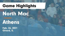 North Mac  vs Athens  Game Highlights - Feb. 26, 2021