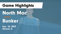 North Mac  vs Bunker   Game Highlights - Jan. 18, 2023